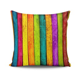 Aberto Design Funda de Cojín Multicolor 43 x 43 cm sin Relleno